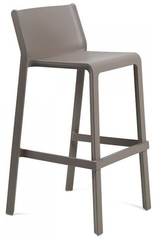 Стул пластиковый барный Nardi Trill Stool, тортора