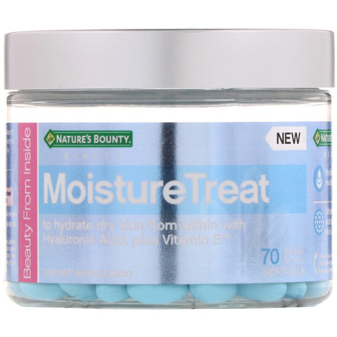 Nature's Bounty, MoistureTreat, 70 мягких таблеток