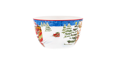 Салатник порционный 14см Certified Int. Int. Мастерская Санта-Клауса Олененок