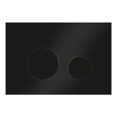 Veconi VFR002BL Клавиша смыва для унитаза чёрная матовая фото