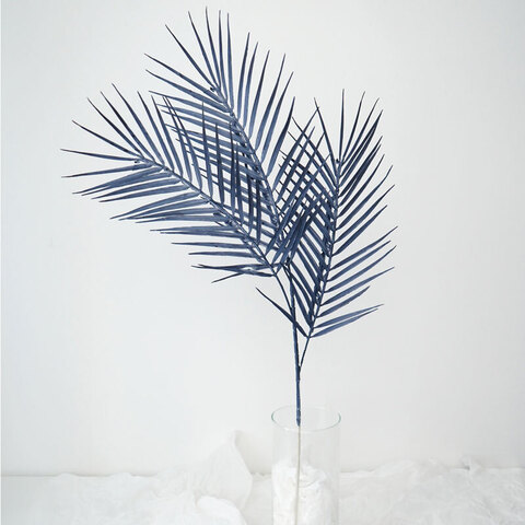 Искусственное растение, Саговник, Синий, 80 см, 1 шт.