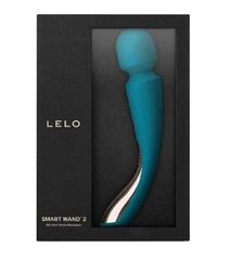 Бирюзовый вибратор Smart Wand 2 Medium - 