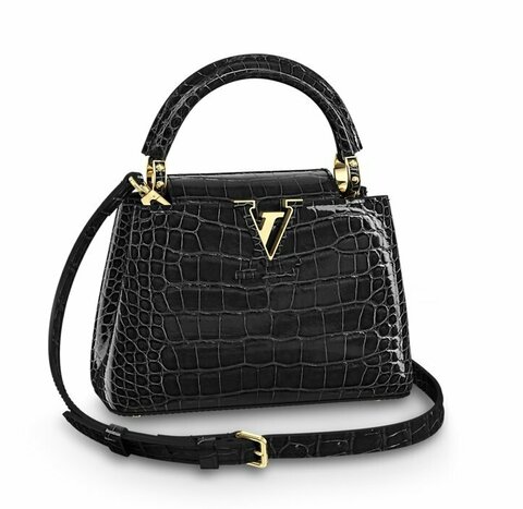 Сумка женская Louis Vuitton Capucines Mini черный
