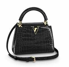 Сумка женская Louis Vuitton Capucines Mini черный