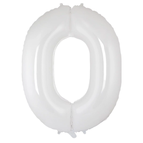 Цифра «0» белая