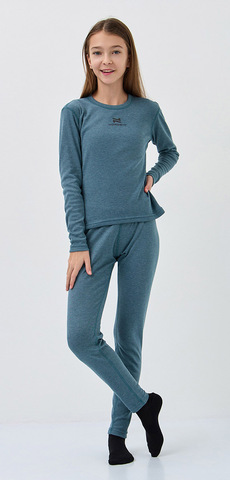 Детский тёплый комплект термобелья Nordski Jr. Soft Green