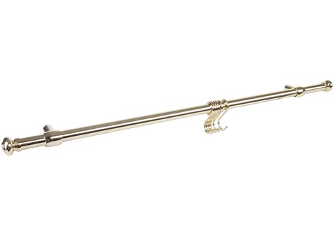 Рейлинг в сборе, 600мм. 6 крючков RSS-280023-M