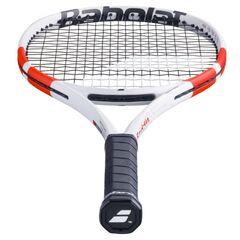 Теннисная ракетка Babolat Pure Strike 98 18/20 - white/red/black + струны + натяжка в подарок