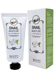 Увлажняющий крем для ног с улиточным муцином JIGOTT Snail Moisture Foot Cream, 100 ml