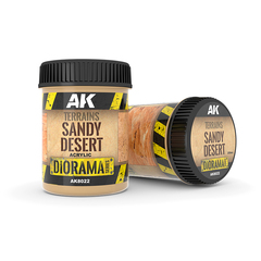 Паста для моделирования AK Interactive Terrains Sandy Desert 250ml