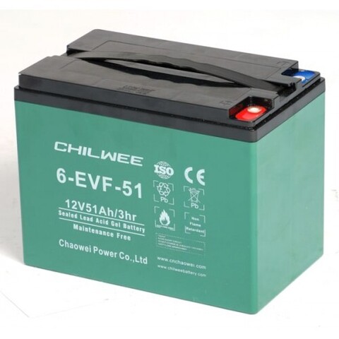 Chilwee 6-EVF-52 тяговый аккумулятор (АКБ)
