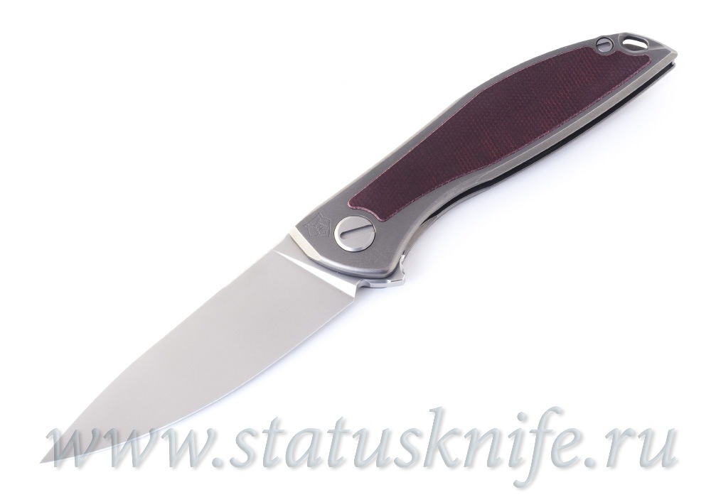 Нож Широгоров Неон NeOn NL Elmax micarta maroon