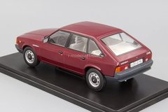 Moskvich-2141 Aleko 1986 dark red 1:24 Legendary Soviet cars Hachette #38