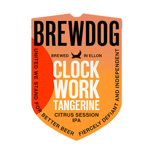 Пиво BrewDog Clockwork Tangerine Пиво BrewDog Clockwork Tangerine