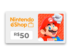 Карта оплаты Nintendo 50 BRL Brazil [Цифровая версия]