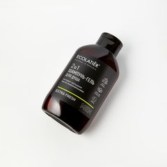 Ecolatier MAN Шампунь и гель для душа 2 в 1 Extra Fresh мужской, 400мл