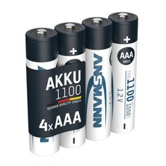 Аккумулятор ААА/NiMH ANSMANN 1.2V 1100mAh