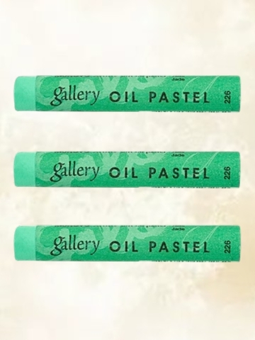 Пастель масляная мягкая профессиональная MUNGYO Gallery Зеленый №226 (3шт)