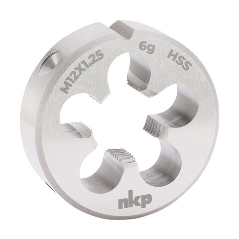 Плашка М12х1,25 DINEN22568 HSS 6g 38х10мм NKP 240122N