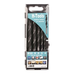 Набор сверл по дереву 4-10мм 5шт H-Tools 3015-1005