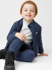 брюки  для мальчика  ФЛ 40006-1/13 ГР