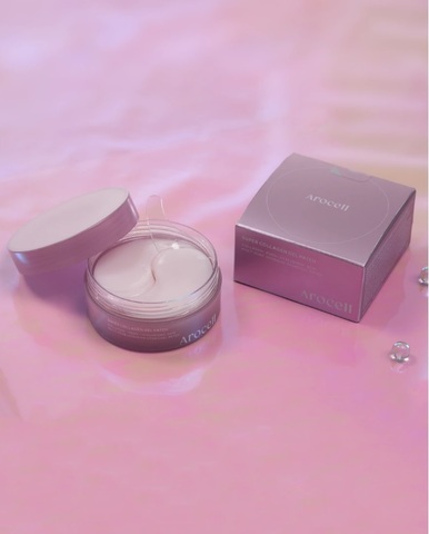 AROCELL Super Collagen Gel Patch Коллагеновые гидрогелевые патчи с PDRN и экзосомами 60 шт