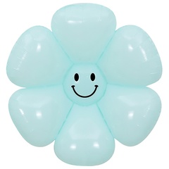 К Фигура, Цветок, Ромашка Смайл, Голубой, 43''/109 см, 1 шт.