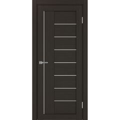 Купить Межкомнатная дверь экошпон Турин 524.21 венге остеклённая