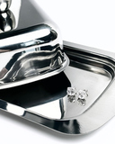 Серьги-гвоздики Винтаж прямоугольные