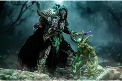 Фигурка Никромант Шарман и бес из игры World Of Warcraft 1/12