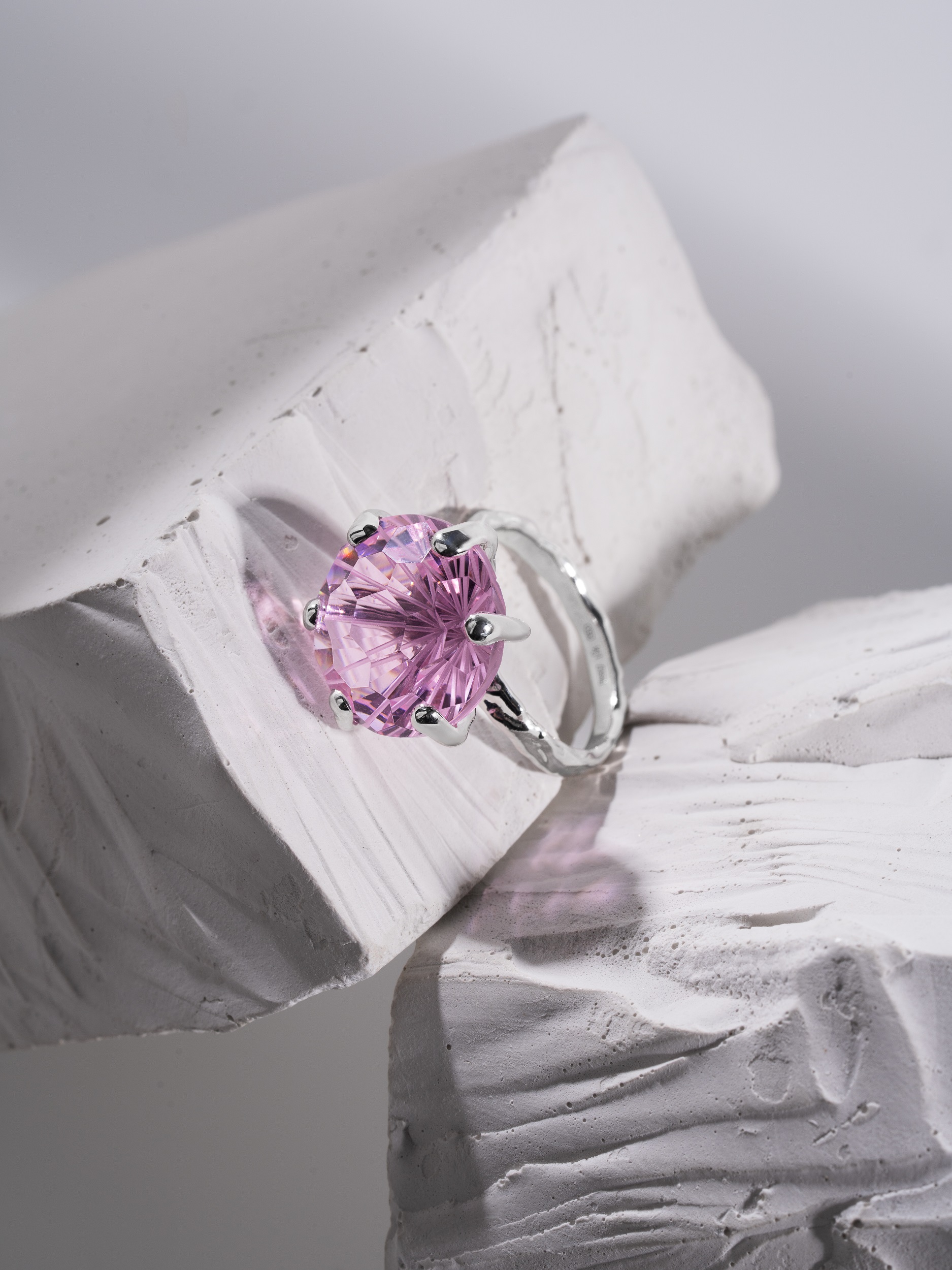 Кольцо Фацелия Розовая