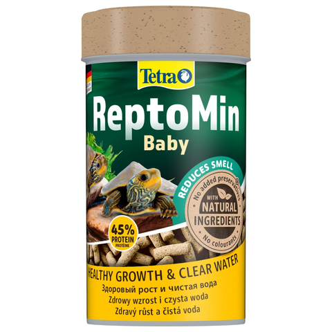 Tetra ReptoMin Baby корм для молоди водных черепах 100 мл