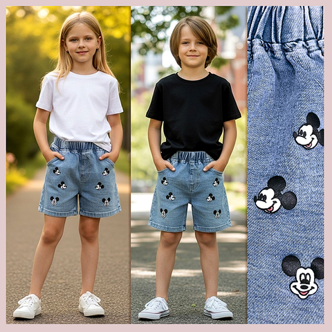 Шорты джинсовые мд (6-10) 260331-LT2531