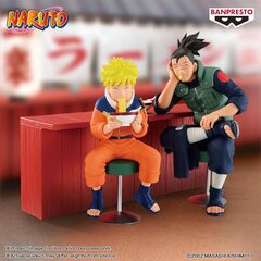 Комплект фигурок Banpresto Naruto: Ichiraku Ramen. Naruto Uzumaki and Iruka Umino