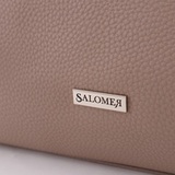 Сумка Саломея 465 норвежский тауп + черный