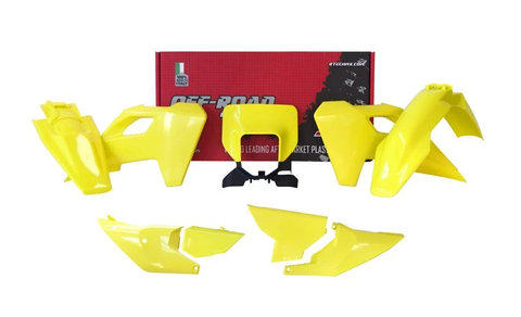 Комплект пластика TE/FE150-450 2024 HSQ Lemon Yellow