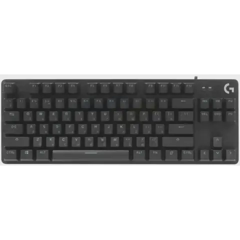 Клавиатура Logitech G412 TKL механическая черный USB for gamer LED (920-010449)