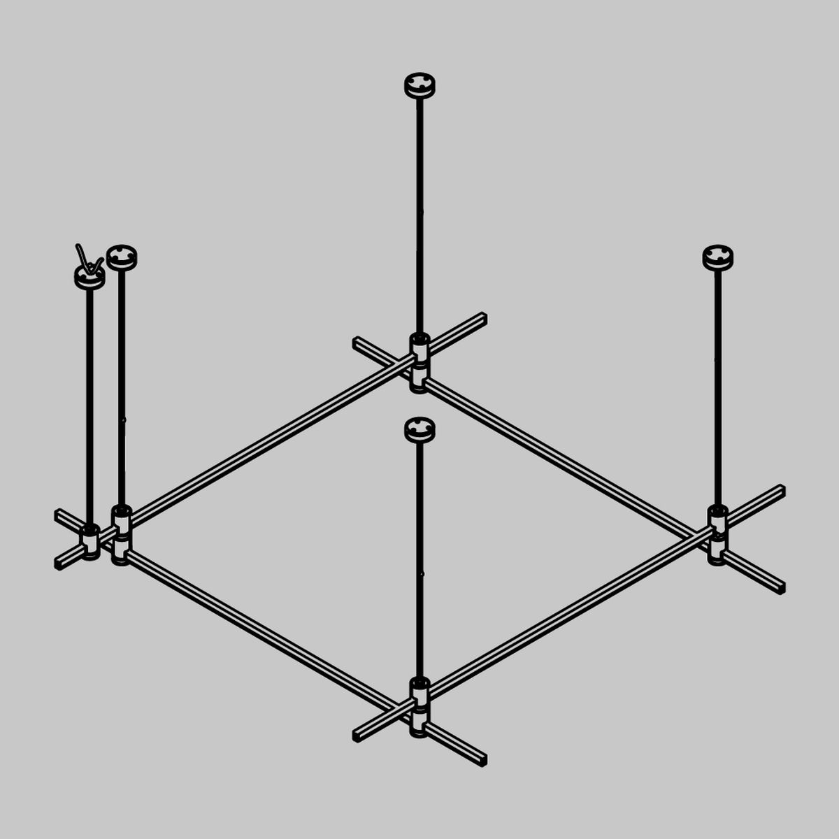 Трековая система Maytoni Technical Flarity TFC-Flar-H04-B