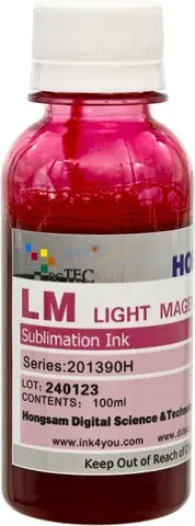 Чернила DCTec сублимационные Y203H Light Magenta (светло-пурпурный) 100 мл