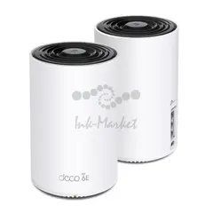 Трехдиапазонная Mesh-система TP-Link Deco XE75 Wi-Fi 6E AXE5400, 2,4/5/6 ГГц, до 5378 Мбит/с, WAN/LAN 3x1Гбит/с (2-pack) — фото 2