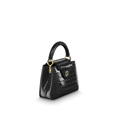 Сумка женская Louis Vuitton Capucines Mini черный