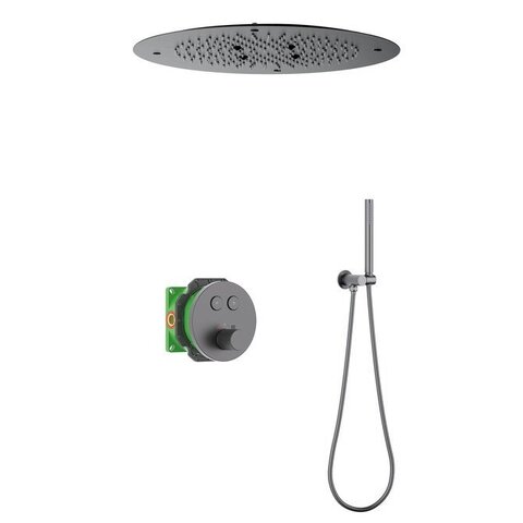 Timo SX-2370/18SM Душевая система встроенная с термостатом Timo Saona SX-2370/18SM черное золото