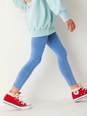 Легинсы для девочки Next D21-965, Голубой