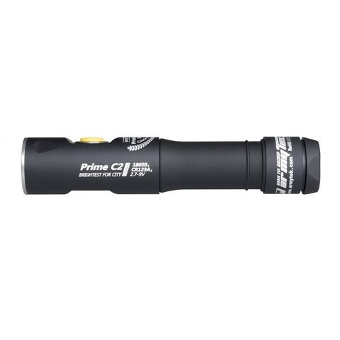 Фонарь Armytek Prime С2 Pro v3 (Тёплый свет) XP-L 1950 лм 185 м 1x18650/2xCR123A без батареек