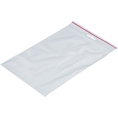 Пакет с замком (Zip Lock) с европодвесом 15 х 22 см, 60 мкм, 100 шт/уп
