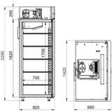 фото 5 Шкаф холодильный Аркто V1.4-G на profcook.ru