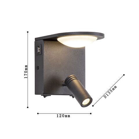 Настенный светодиодный светильник Favourite Twin 4064-2W