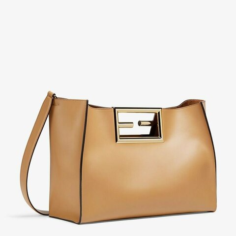 Сумка Fendi Way Medium светло-коричневый