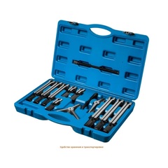 ЗУБР набор съемников со сменными захватами в кейсе, Профессионал (43305-H13)