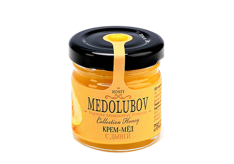 Крем-мед "Медолюбов" с дыней, 40г